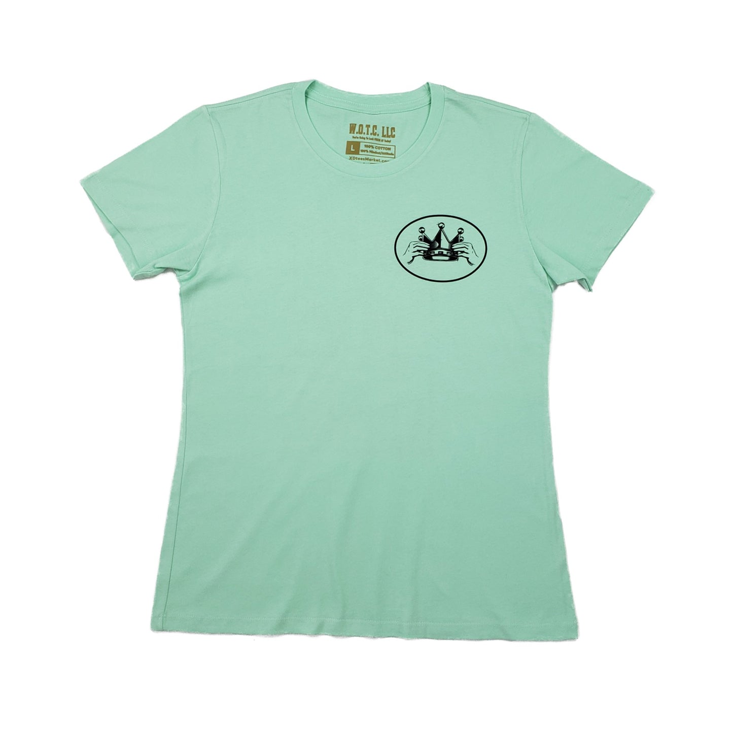 Worthy Of The Crown Tee Women "Light Mint"