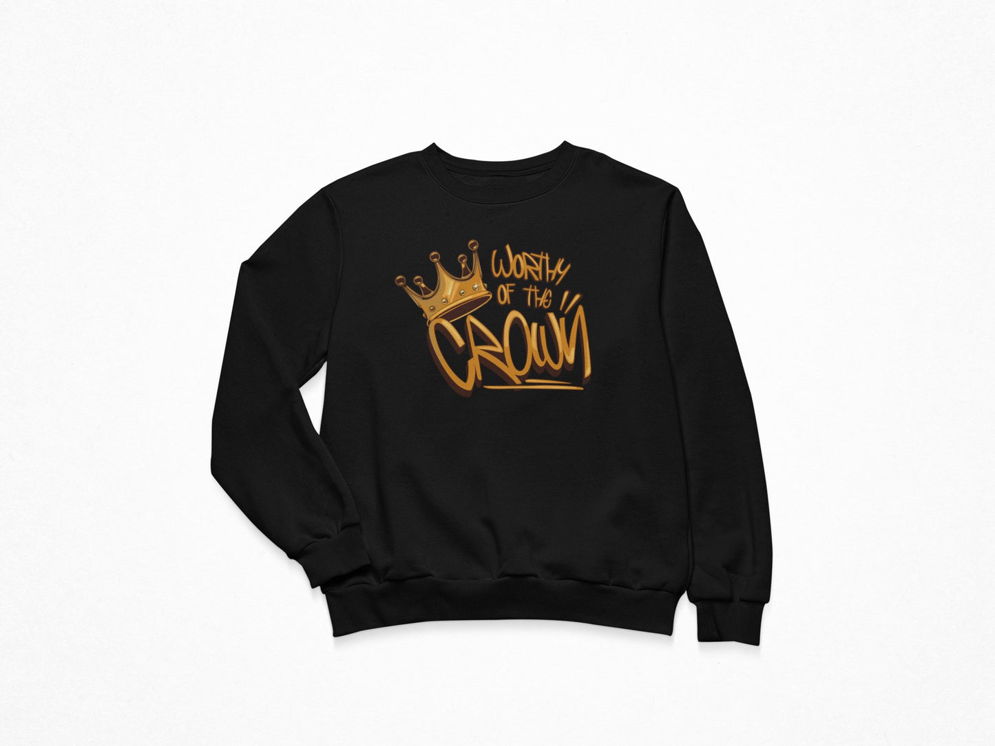 WOTC graffiti inspired Sweatshirt Black