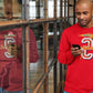 "I Am Successful" Mirror Print Unisex Sweatshirt Red