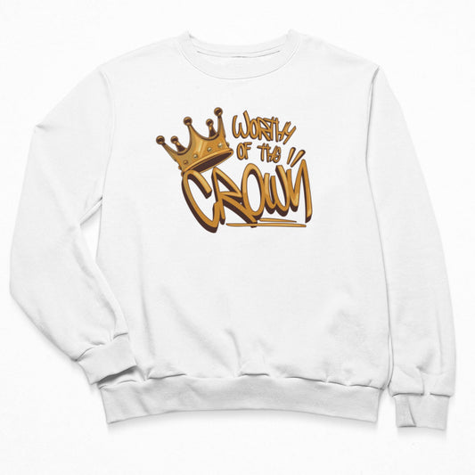 WOTC graffiti inspired Sweatshirt White