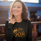 WOTC graffiti inspired Sweatshirt Black