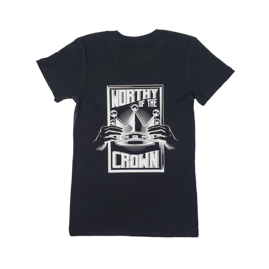 Worthy Of The Crown Tee Women "Black"