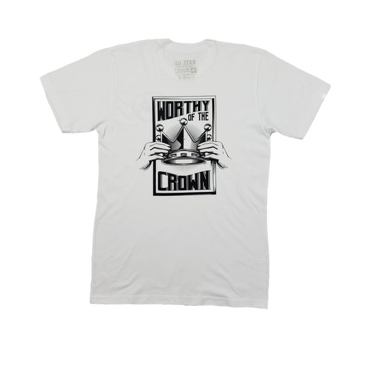 Worthy Of The Crown Tee Men's "White"