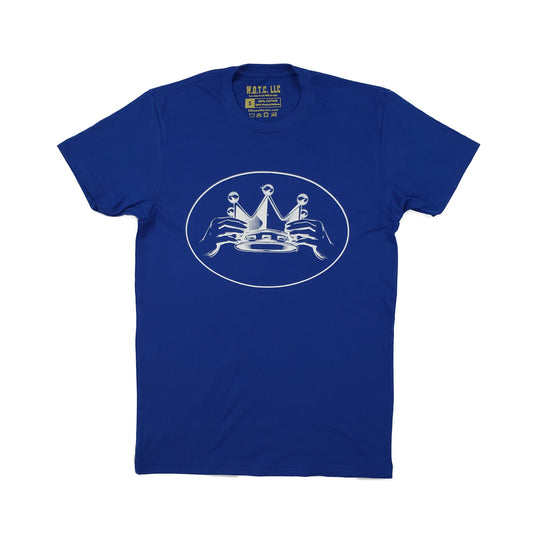 Worthy Of The Crown LOGO Tee Men's "Royal Blue"