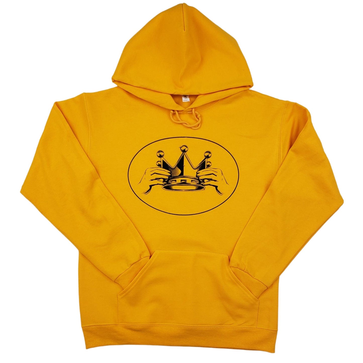 Worthy Of The Crown LOGO Hoodie "Gold & Black"