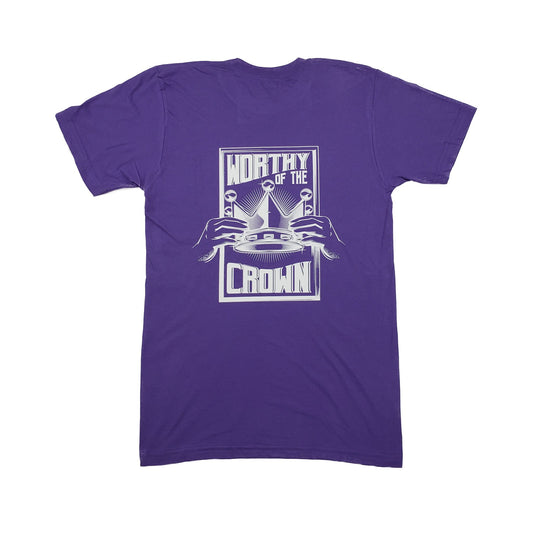 Worthy Of The Crown Tee Men's "Purple"