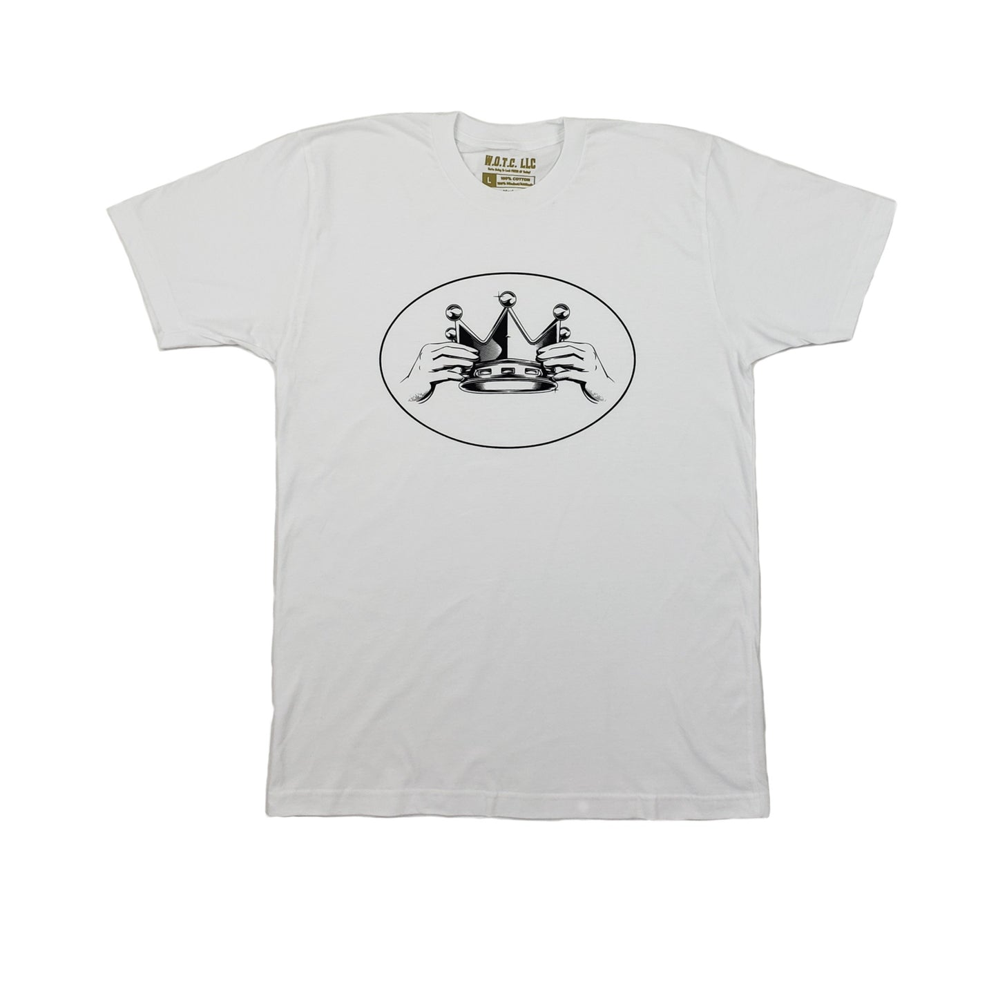 Worthy Of The Crown LOGO Tee Men's "White"