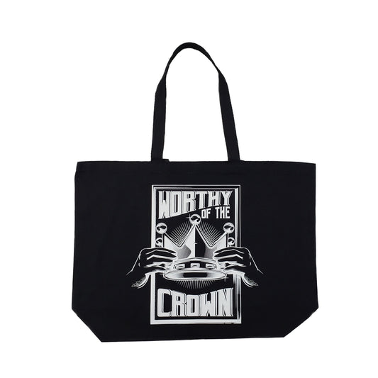 Worthy Of The Crown Tote "Black"