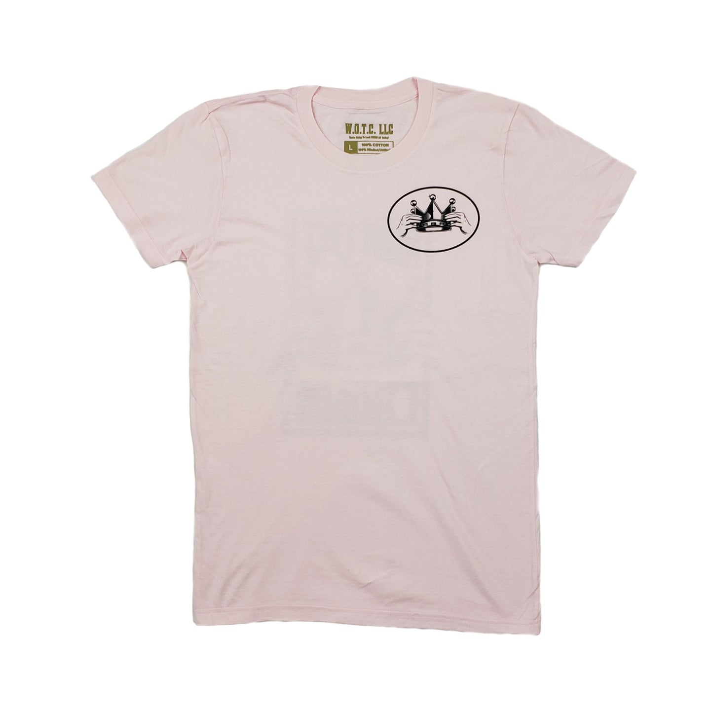 Worthy Of The Crown Tee Women "Light Pink"