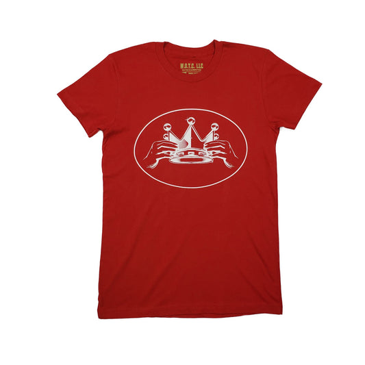 Worthy Of The Crown LOGO Tee Women "Red"