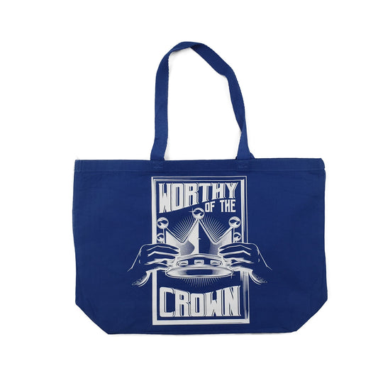 Worthy Of The Crown Tote "Royal Blue"
