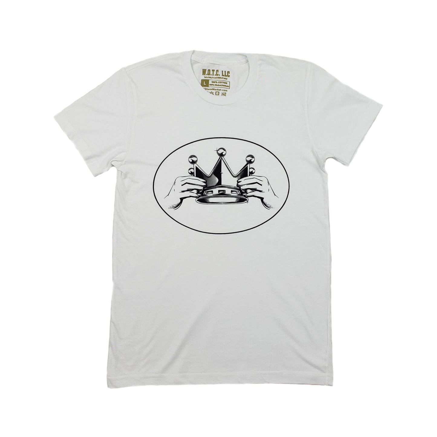 Worthy Of The Crown LOGO Tee Women "White"